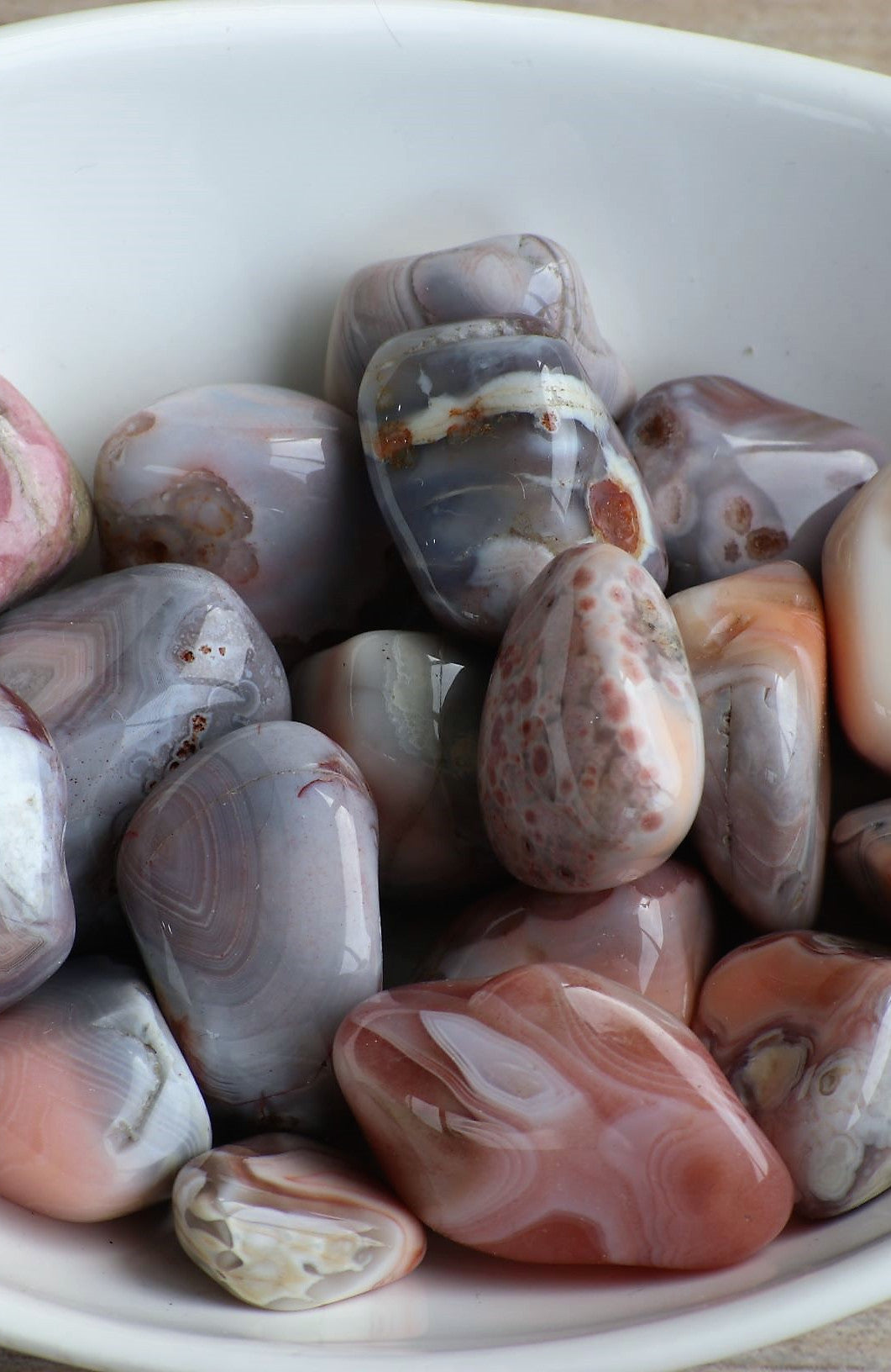 Botswana Agate Tumbled Stone